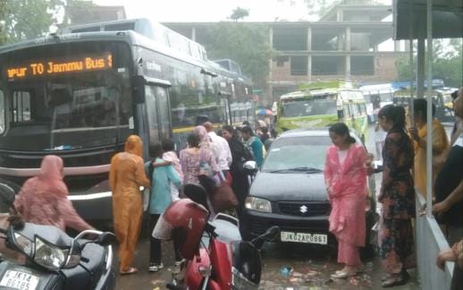 Udhampur, No Counter, Free Bus Service, womens Face Problems