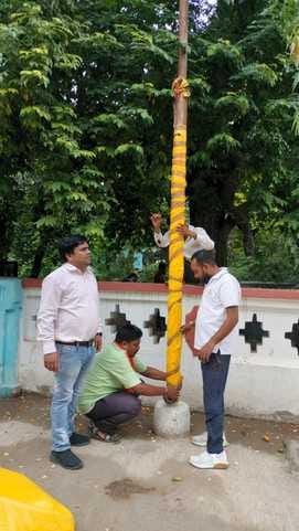 Power to six villages cut off for four days due to fall of pole