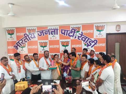 BJP district president announced the executive committee