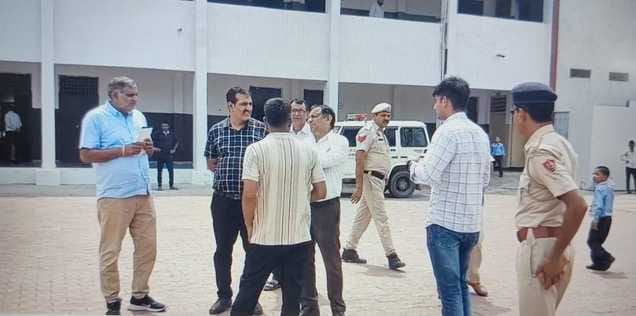 Surprise inspection done to check buses in private schools