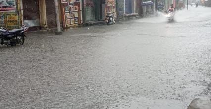 Rain after storm, waterlogging on roads