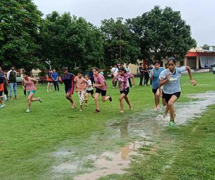 Stadium trainees won the hockey final by defeating Ruppur Kamalu