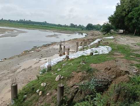 Brahmachari Ghat stuck in inspection, anger and instruction