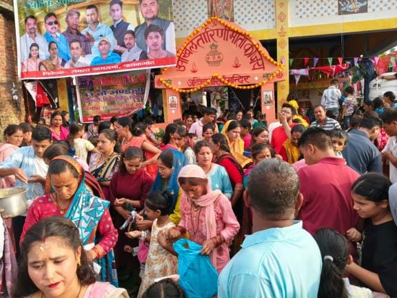 Fair organized at Maa Akhil Tarini temple located in Nayakgoth on Gurupurnima