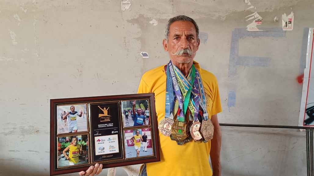 Enthusiasm of youth in old age, Kukna won many medals