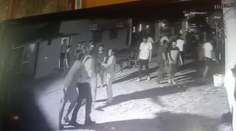Four policemen created a ruckus at a Dhaba, beat up the operator and were suspended