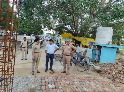 SDM gave instructions to the construction agency