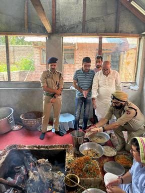 Devotees performed Havan-Pujan in Kalusa Sharda Mata Temple