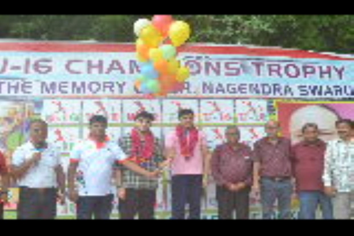 Dr. Nagendra Swaroop Memorial Under-16 Cricket Tournament inaugurated, competition will be between ten teams