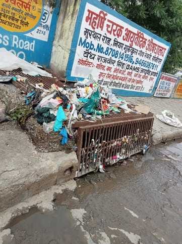 Three crore rupees are spent every month on cleaning but still the city is submerged in water