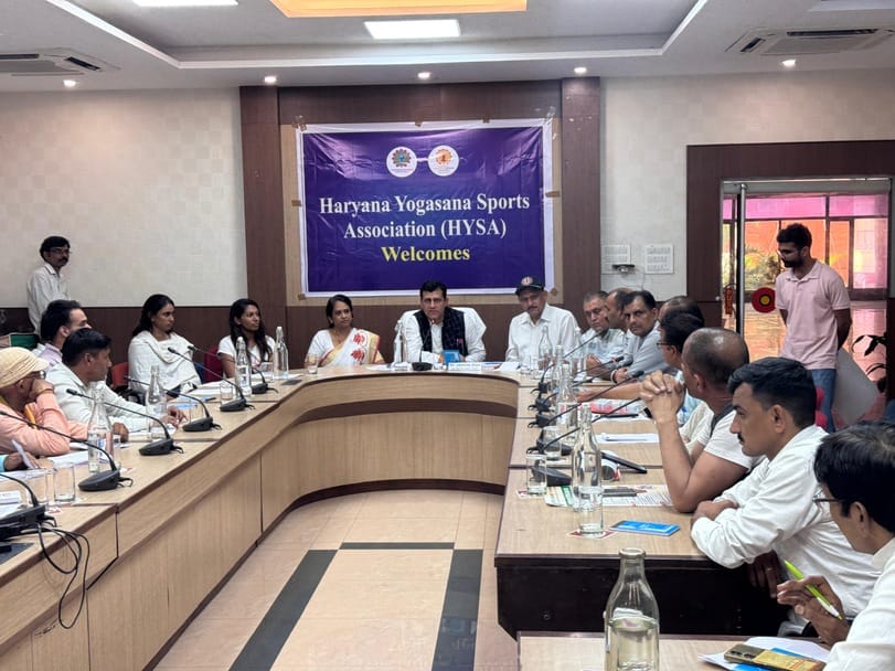 Haryana Yogasana Sports Association appointed Yudhveer as State Secretary