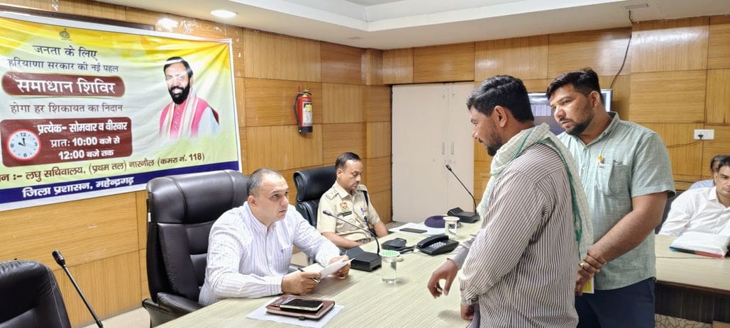 The city magistrate heard 59 complaints in the camp