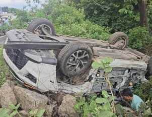 Horrible road accident on Mandla NH-30