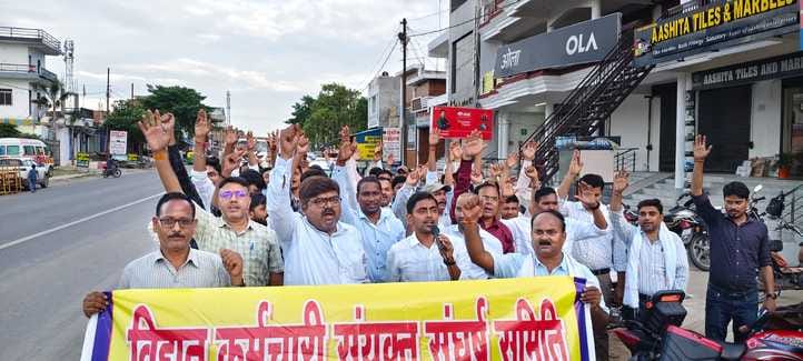 Electricity workers roared against privatization
