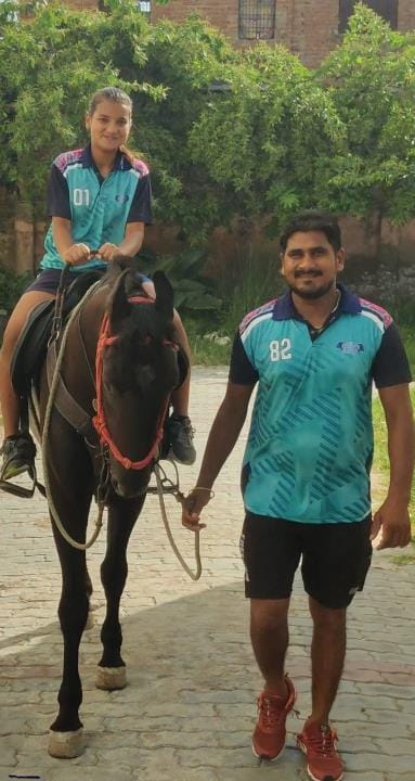 Kabaddi player Afreen selected in Agra hostel