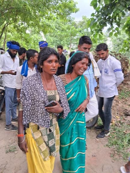 Viscera is safe in the case of death of laborer, Bhim Army workers created ruckus