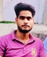 Car overturned after colliding with a roadways bus, young man died
