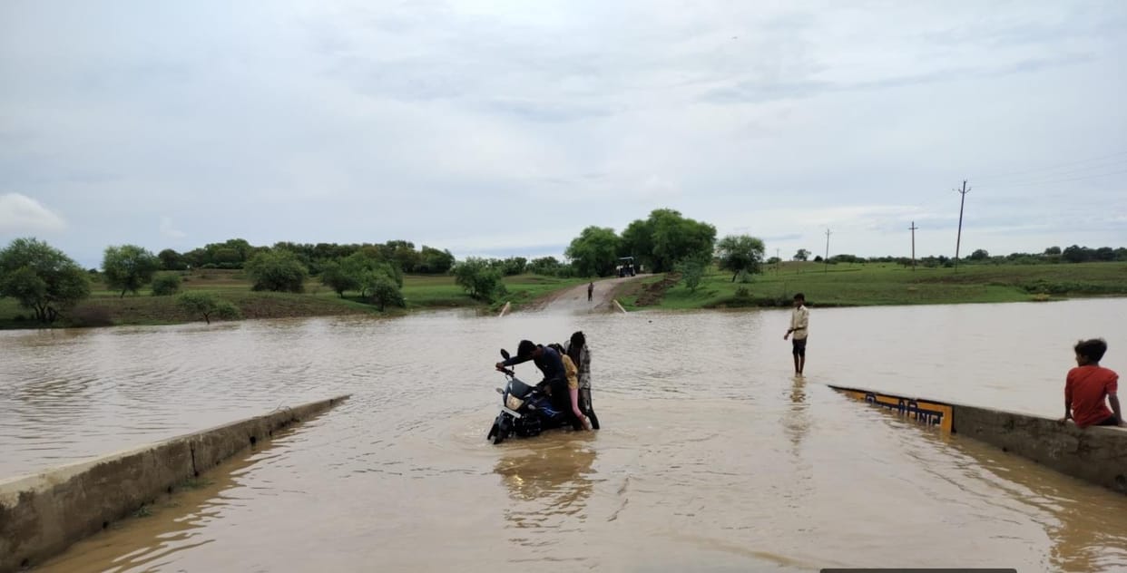 Ken river overflowed again