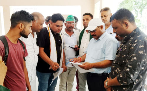 Bhakiyu warned of agitation to remove the occupation