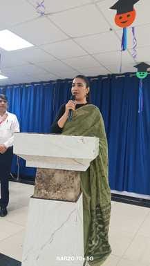 Students were given information on road safety