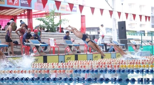 Senior state swimming competition begins, swimmers from Jhajjar win medals