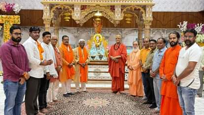 harishewa dham one temple one crematipn one panghat