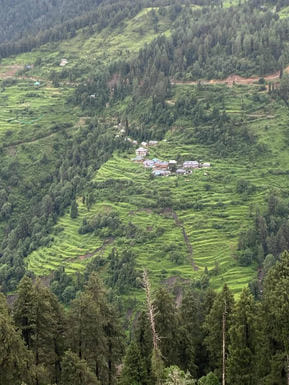 The officials heard the danger to the village with one ear and let it out from the other
