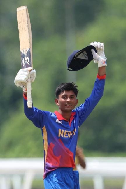 Made hobby his goal, became international player from Nepal