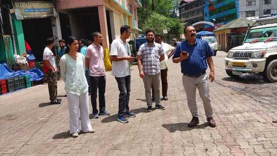 Parking built in Palampur New Sabzi Mandi will be expanded