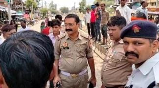 Cattle died due to electric shock from a fallen wire, villagers blocked the road