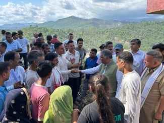 Those affected by the four-lane should get proper compensation: Dr. Rajiv