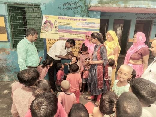 3.08 lakh children will be given vitamin A supplements