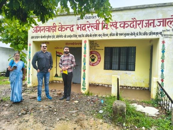 Five out of 13 Anganwadi centres were found closed, notice was issued and reply was sought