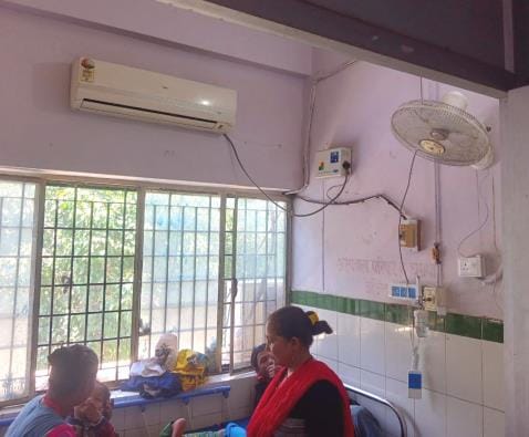 Burn ward in District Hospital