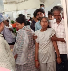 Patients of stomach infection increased during rainy season...number increased by one and half times