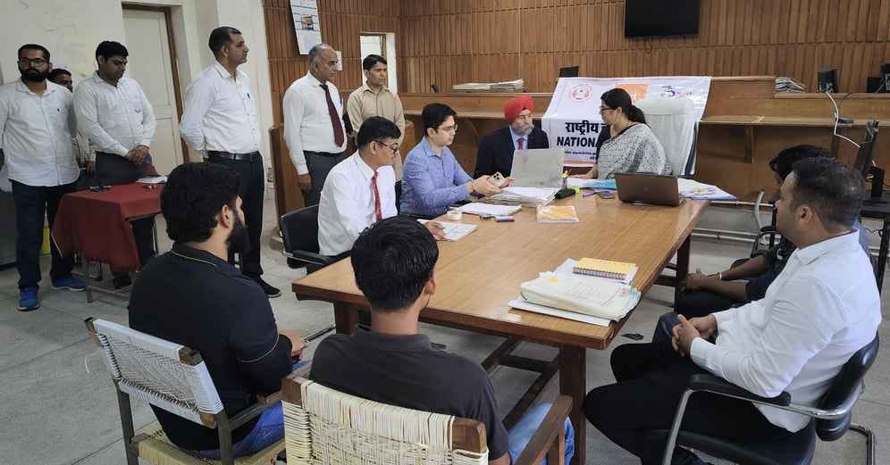 National Lok Adalat... 19293 cases settled, settlement amounted to Rs 6.80 crore