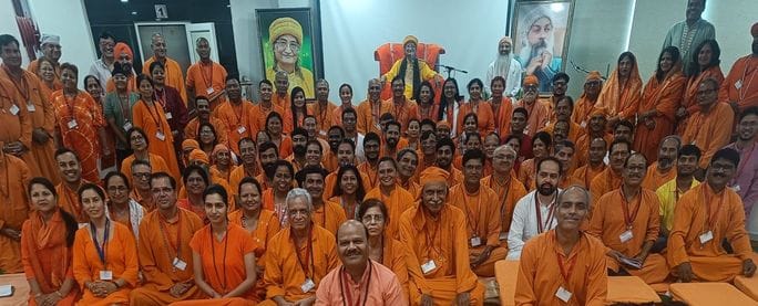 70 sadhaks took naad initiation in Samarth Guru Dham