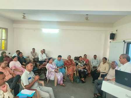 Principals were given training on administrative work and responsibilities