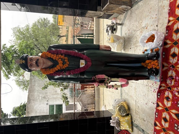 Birendra was martyred fighting with the enemy in the Kargil war