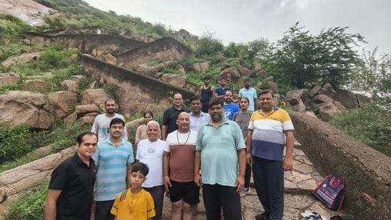 Dhosi Dham becomes a tourist spot in the month of Saavan
