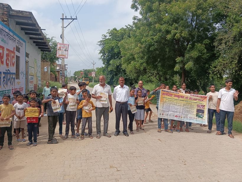 People were made aware about dengue and malaria