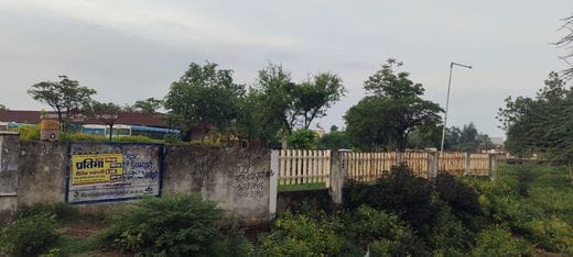 Even after two months there was no arrangement of light in Satnali bus stand