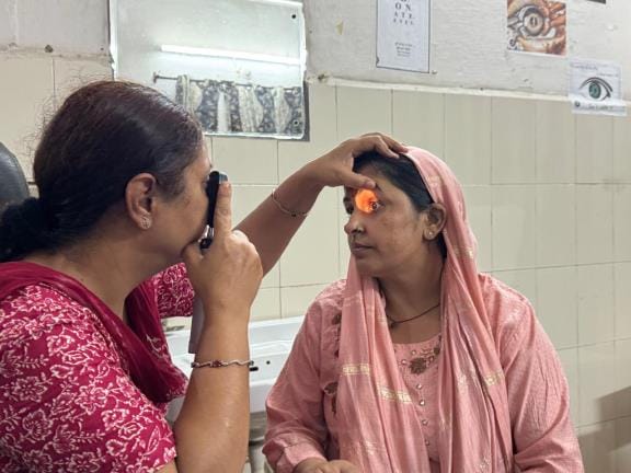 Dirty hands and dust can cause eye infection