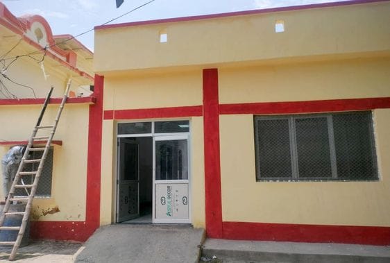 Pathology lab is being built with 88 lakhs, work is incomplete even after one and a half years