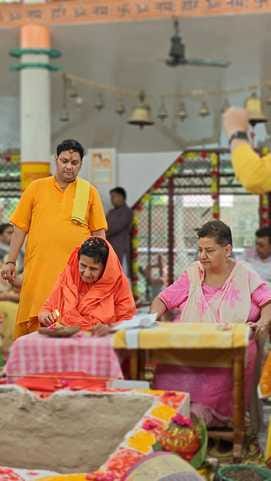 Vishnu Maha Yagya started at Geeta Kunj Ashram Badrinarayan Temple
