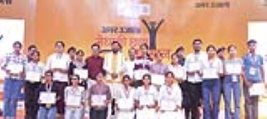 The faces of the meritorious students blossomed after receiving the honor from the Chief Minister