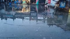 बारिश से हुआ जलभराव