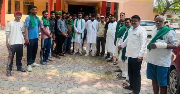 Bhakiyu Krantikari demonstrated at the tehsil