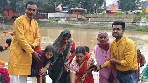 प्रतिदिन बड़ी संख्या में कांवड़ यात्रियों की संख्या।