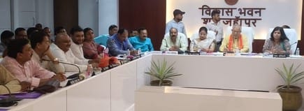 Public representatives got angry and said that people are suffering due to power cuts and officers are acting arbitrarily